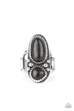 Magical Mesas - Black  Paparazzi Ring