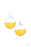 Seashore Vibes - Yellow  Paparazzi  Earrings