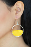 Seashore Vibes - Yellow  Paparazzi  Earrings