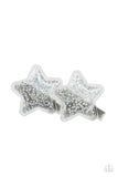 Stellar-ista - Silver  Paparazzi Hair Clip
