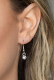 Rhinestone Revolution - White Paparazzi Accessories  LOP-0921