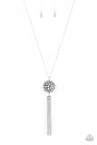 Rhinestone Revolution - White Paparazzi Accessories  LOP-0921