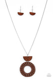 Homespun Stylist - Brown Paparazzi Urban Necklace
