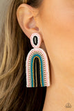 Rainbow Remedy - Multi  Paparazzi Seed Beads Earrings
