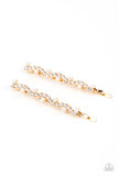 Ballroom Banquet - Gold  Paparazzi Hair Clip