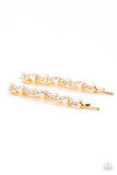 Ballroom Banquet - Gold  Paparazzi Hair Clip