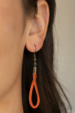 Noticeably Nomad - Orange  Paparazzi Necklace