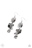 Modern Makeover - Silver  Paparazzi Earrings