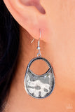 Rio Rancho Relic - Silver  Paparazzi Earrings