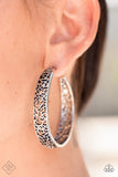 Garden for Two - Silver  Paparazzi Earrings