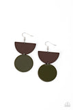 Beach Bistro - Green Paparazzi  Earrings