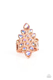 Combustible Iridescence - Copper  Paparazzi Ring
