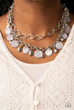 Beachfront Fabulous - Silver Paparazzi Necklace