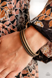 Southern Spurs - Brass Paparazzi Bracelet