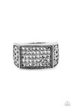 Metro Merger - Silver Men Paparazzi Ring