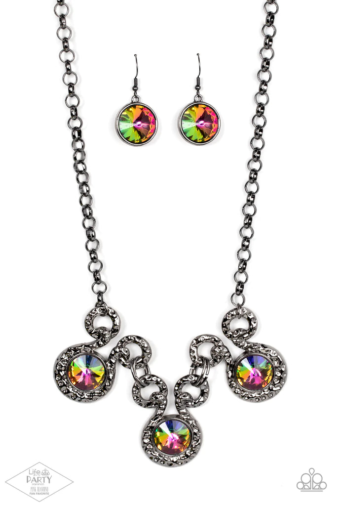 Hypnotized - Multi Paparazzi Necklace