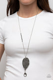 Frond Fantasy - Black Paparazzi Lanyard