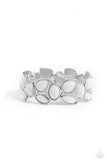 Gondola Groves - White Paparazzi Stretchy Bracelet