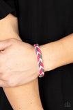 Travel Mode - Pink Adjustable Paparazzi Bracelet