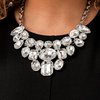 The Tasha ~  2022 ~  Paparazzi ~ Zi Signature Collection Silver Bling Necklace