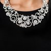 The Jennifer  ~  2022 ~ Paparazzi ~  Zi Signature Collection ~ Silver Necklace