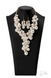 Flawless ~ 2022 ~ Paparazzi Zi Collection Imperfect Iridescence White Pearls Necklace