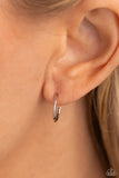 Ultra Upmarket - Silver Paparazzi Earrings