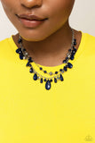 Flirty Flood - Blue Paparazzi Necklace