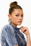 Firework Fanfare - Multi Paparazzi Large Earrings