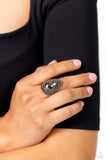Dandy Highwayman - Paparazzi  Silver Tear Drop Ring