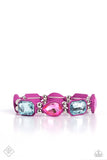 Transforming Taste - Pink Paparazzi Stretchy Bracelet