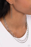 Tasteful Tiers - Green Paparazzi Necklace