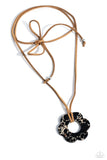 Tied Triumph - Black Paparazzi Necklace