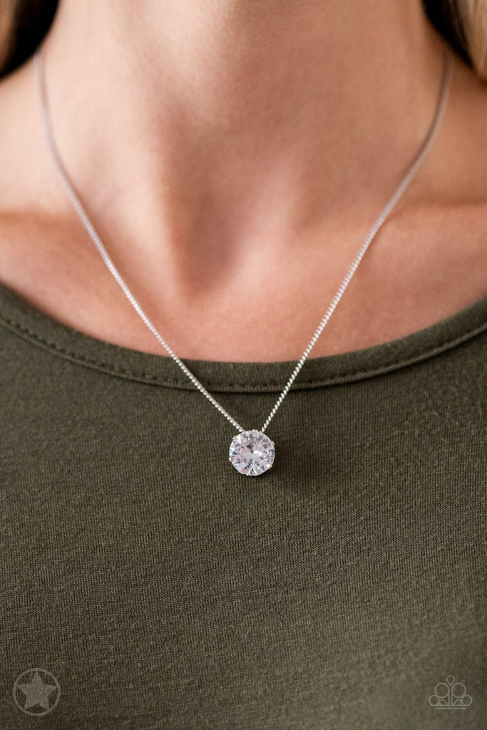What  a Gem White Necklace Set Paparazzi Accessories